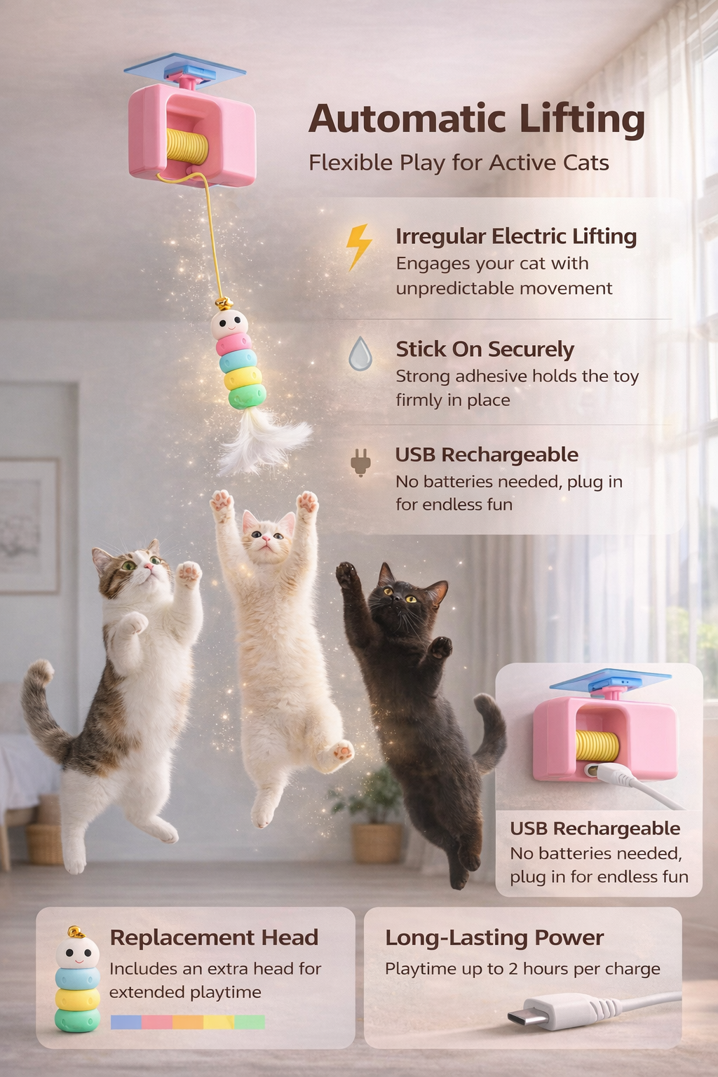 PurrSwing - Endless Playtime Without Lifting a Finger