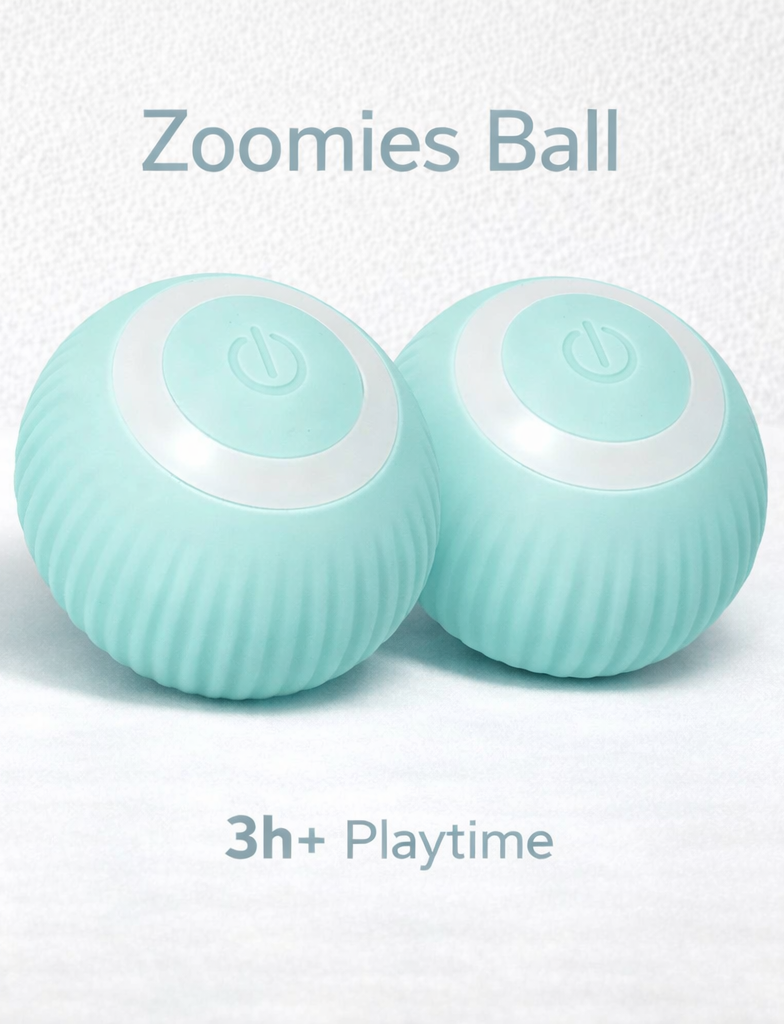 ZoomiesBall - Turn your cat’s energy into playtime