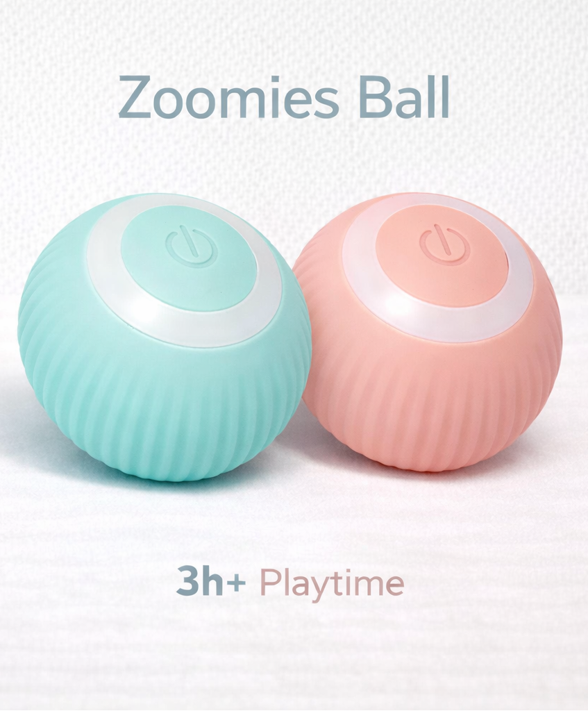 ZoomiesBall - Turn your cat’s energy into playtime