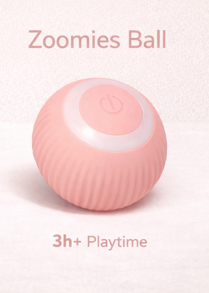 ZoomiesBall - Turn your cat’s energy into playtime